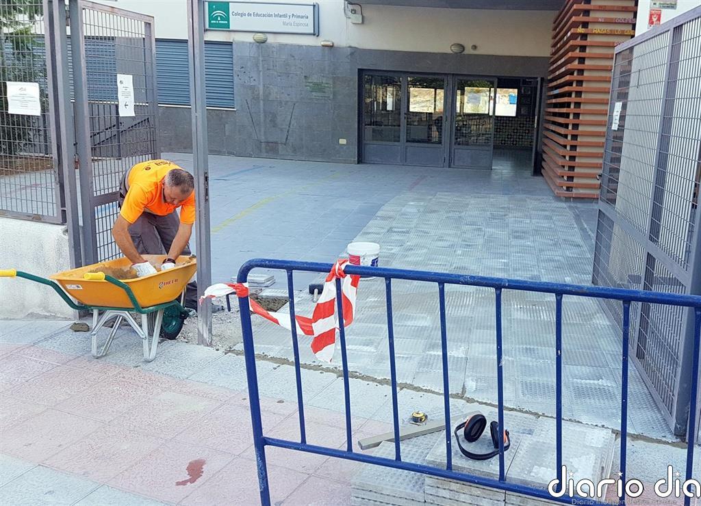 Ayuntamiento de Málaga ejecuta reparaciones y obras menores en colegios con una inversión cercana a dos millones