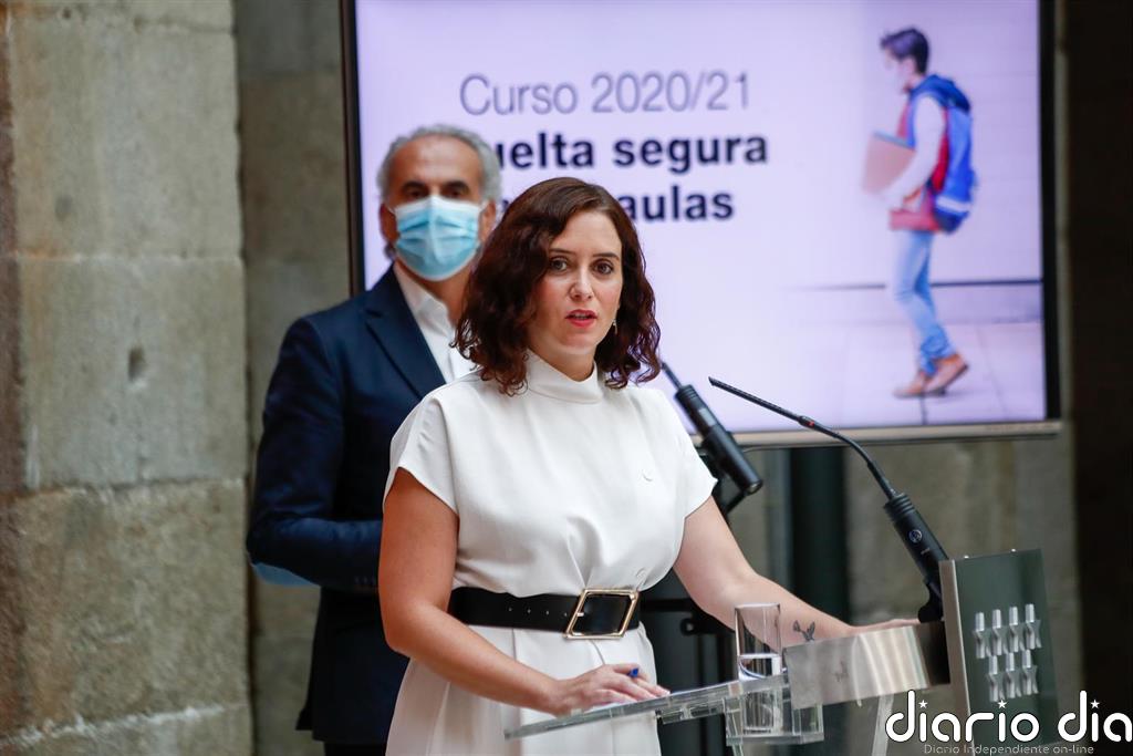 Ayuso asegura que la Comunidad de Madrid alcanzará "a final de mes" los mil rastreadores