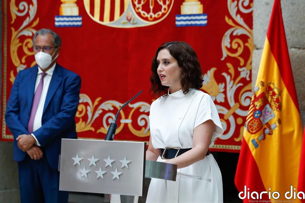 Ayuso asegura que Page se disculpó por sus declaraciones sobre Madrid y aboga por estrategias comunes entre CCAA