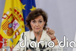 Calvo afirma que la mesa de diálogo sobre Cataluña se mantendrá sin Torra en caso de que sea inhabilitado