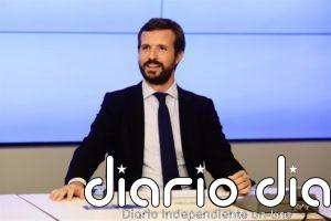 Casado irá a Moncloa "a escuchar" pero no negociará los PGE si no rompe con Podemos: "A mi no me presiona nadie"