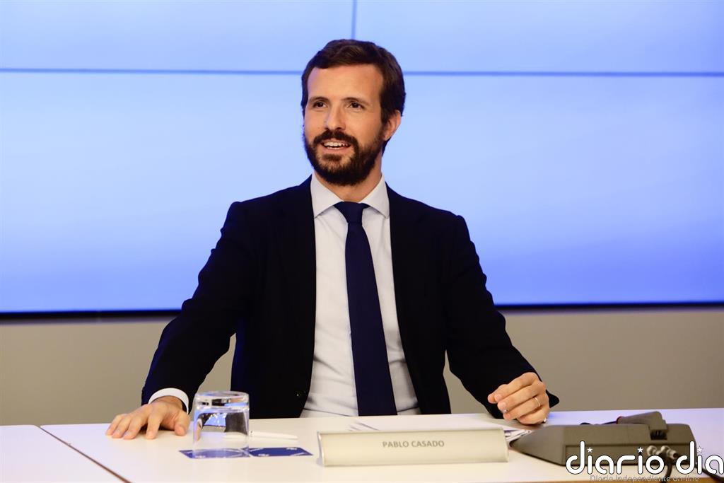 Casado irá a Moncloa "a escuchar" pero no negociará los PGE si no rompe con Podemos: "A mi no me presiona nadie"