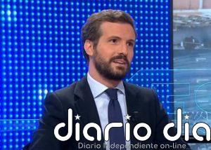 Casado irá a Moncloa "a escuchar" pero no negociará los PGE si Sánchez no rompe con Podemos: "A mí no me presiona nadie"