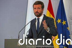 Casado pide "criterio empresarial" en la fusión de Bankia y CaixaBank "sin menoscabo" al dinero del contribuyente