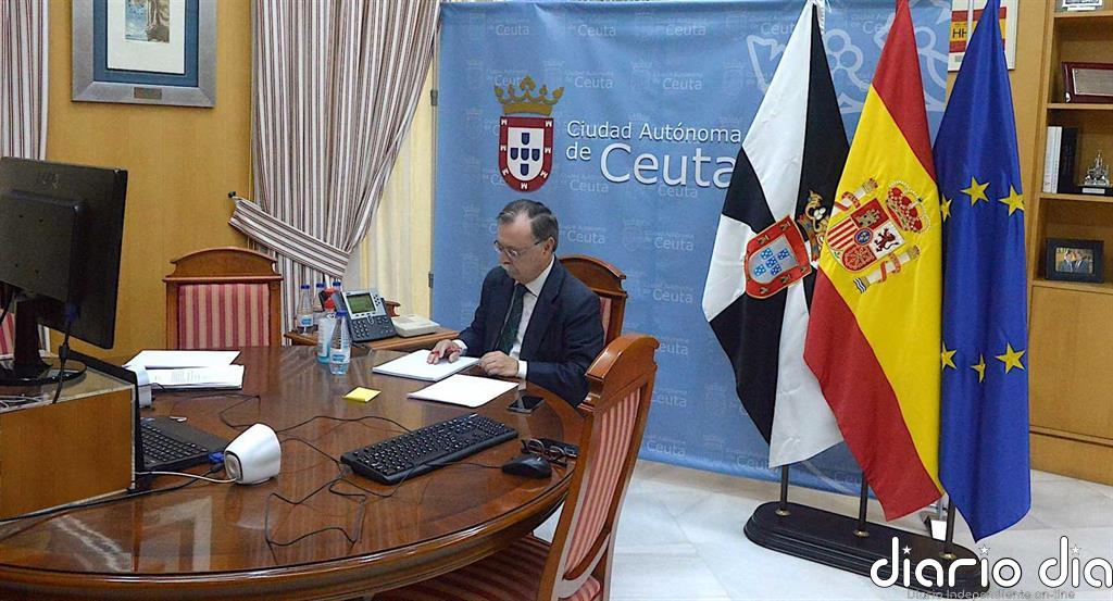 Ceuta dice a Sánchez de que ha tenido que gastar "el 20%" del Fondo Covid en inmigración irregular