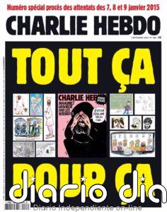 'Charlie Hebdo' publica de nuevo las caricaturas de Mahoma por el inicio del juicio