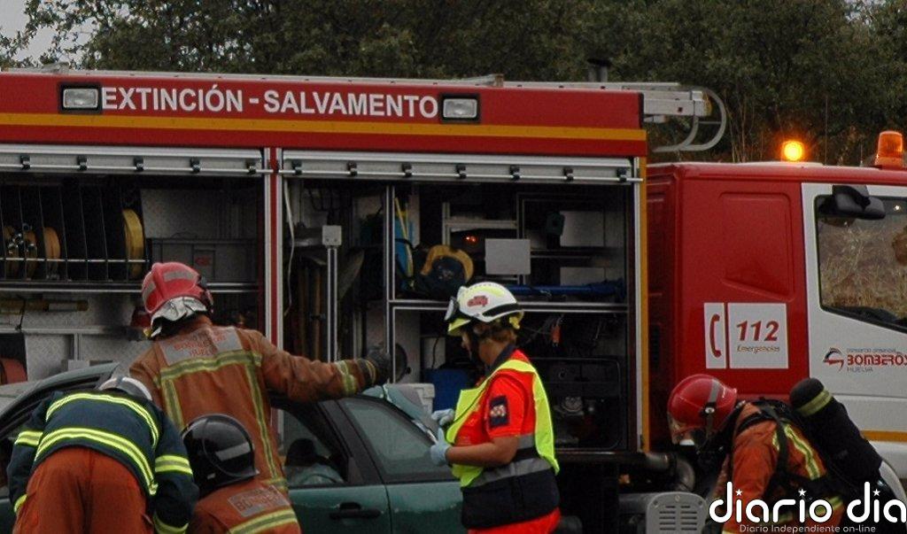 Cinco heridos en un accidente de tráfico en Cartaya (Huelva)