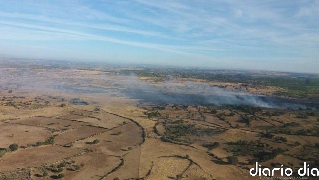 Declarado de nivel 1 un fuego en Trabanca y activo otro en Guijo de Ávila, ambos en Salamanca