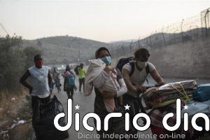 Declarado un nuevo incendio en el campamento de refugiados griego de Moria