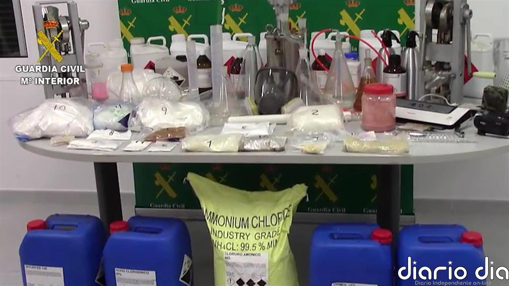 Desmantelan dos laboratorios de drogas sintéticas que se vendían por Internet en Menorca