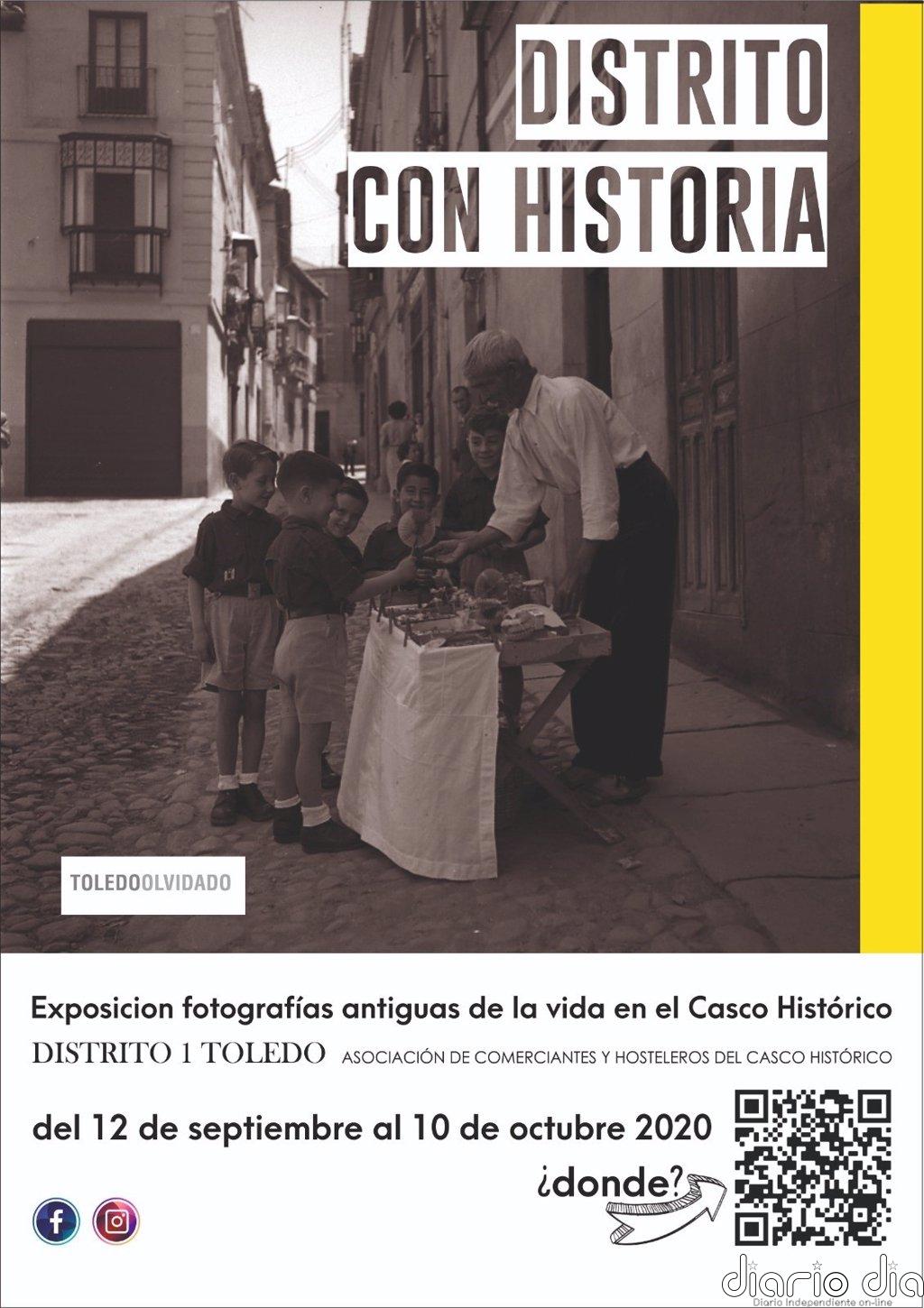 Distrito 1 Toledo inaugura este sábado una exposición de fotos antiguas de la ciudad en sus comercios y bares