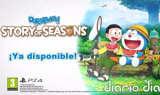 'Doraemon Story of Seasons' anima a los jugadores a crear su propia granja con Nobita y Doraemon