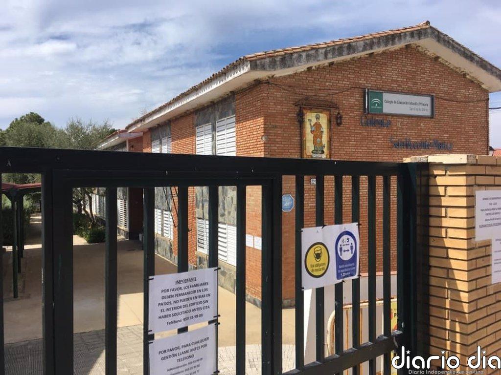 Dos cursos de un colegio de Zalamea (Huelva) en cuarentena tras el positivo por Covid de dos niños