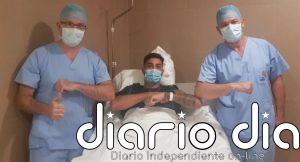 El bético Víctor Camarasa, intervenido en la rodilla derecha