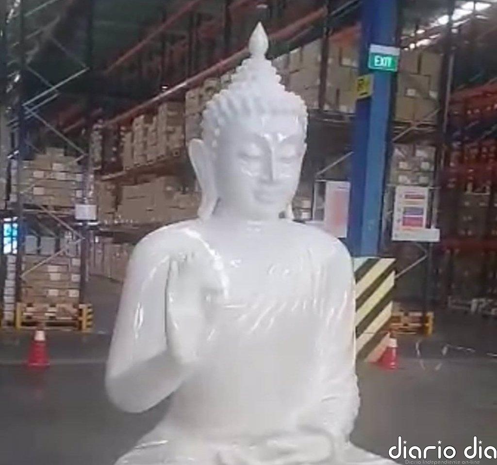 El Edificio del Reloj del Puerto exhibirá el Buda gigante de la Fundación Lumbini
