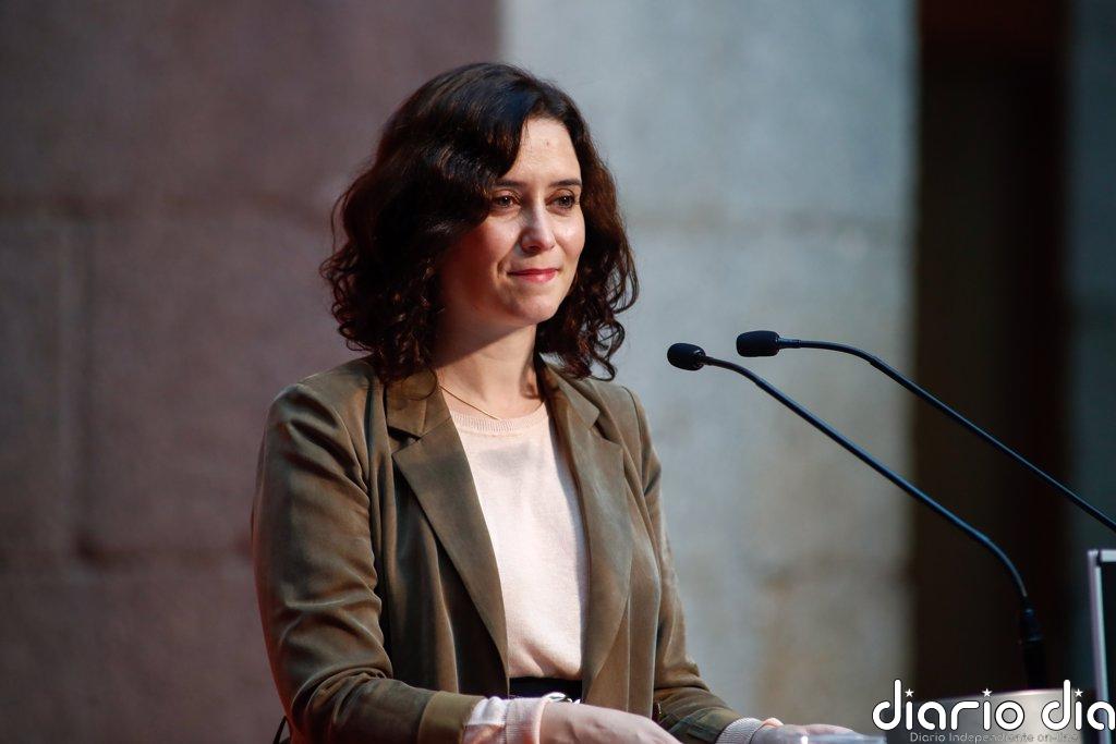 Ayuso celebra que el Gobierno haya permitido el cierre por días: "Seguiremos acometiendo nuestro plan"