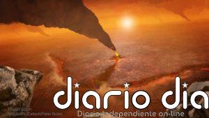 ¿Cómo sería un volcán en erupción en Venus?