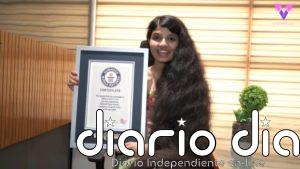 Conoce a Nilanshi Patel, la Rapunzel de 18 años cuya larga cabellera le ha hecho merecedora de un récord mundial Guinnes