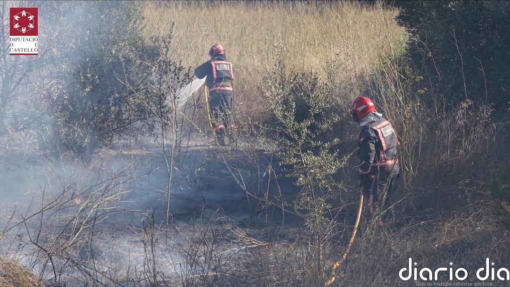 Controlado el incendio en Alcora provocado por un accidente de camión