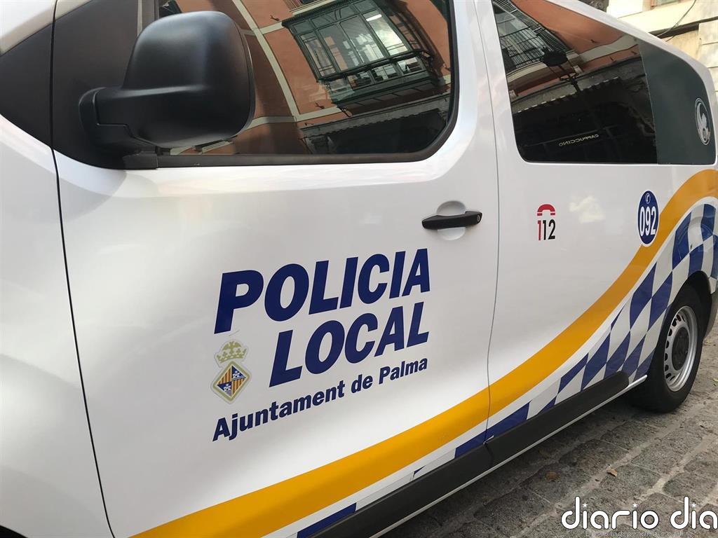 Detenido un hombre por dar positivo en test de alcoholemia, tras caer delante de un vehículo policial en Palma