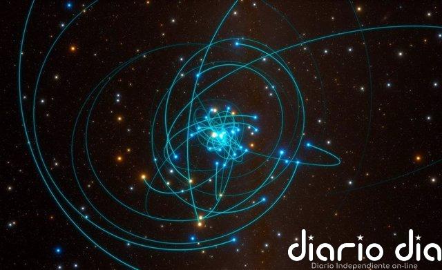 El agujero negro central de nuestra galaxia gira con lentitud Un telescopio observa la 'danza' de una estrella alrededor del agujero negro de la Vía Láctea, dando la razón a Einstein
