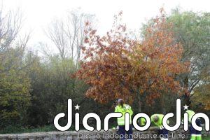 El Ayuntamiento de Reinosa eleva el muro que separa el barrio de Sorribero del Híjar para evitar inundaciones