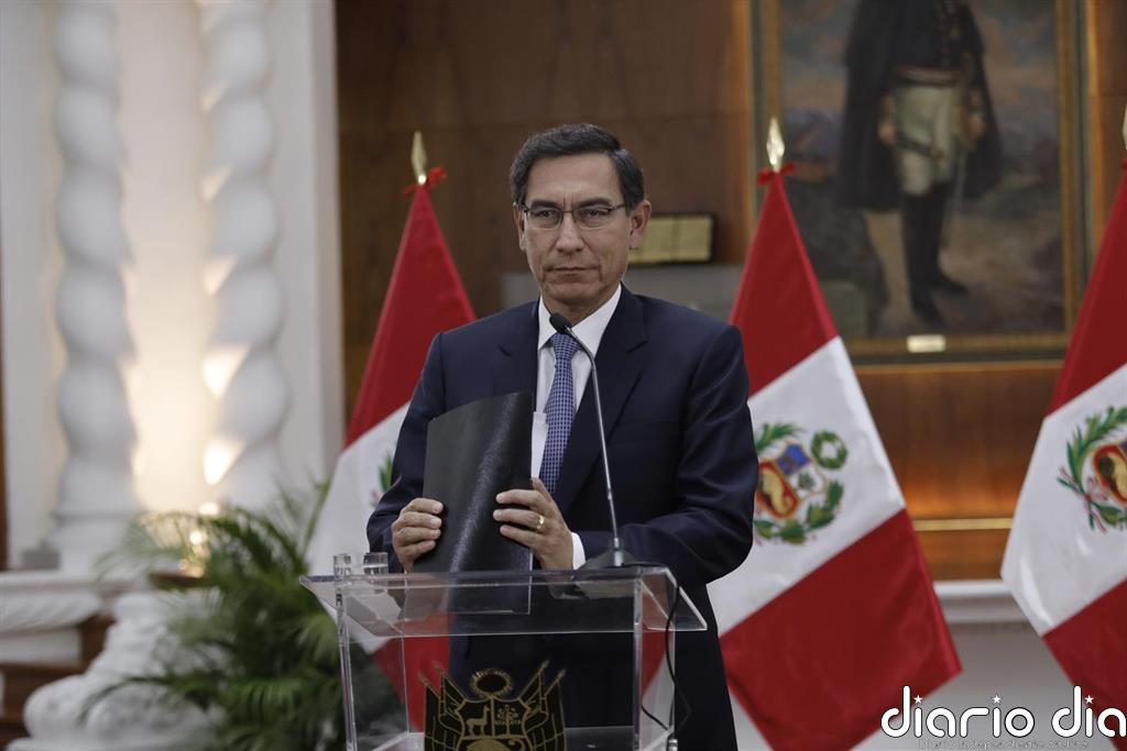 El Congreso de Perú debatirá el 2 de noviembre la moción de censura contra el presidente Martín Vizcarra