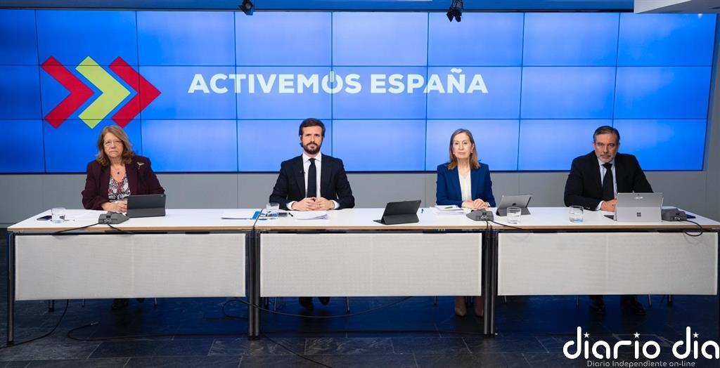 El PP dice que Sánchez está "cómodo" con la alarma, una "barbaridad constitucional" que llevará al Consejo de Europa