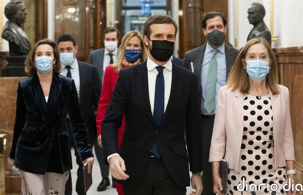 El PP exige en el Congreso comparecencias de Sánchez cada quince días para rendir cuentas del estado de alarma
