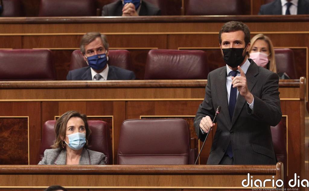 El PP se abstendrá en la prórroga del estado de alarma y denunciará ante la UE que Sánchez eluda al Parlamento