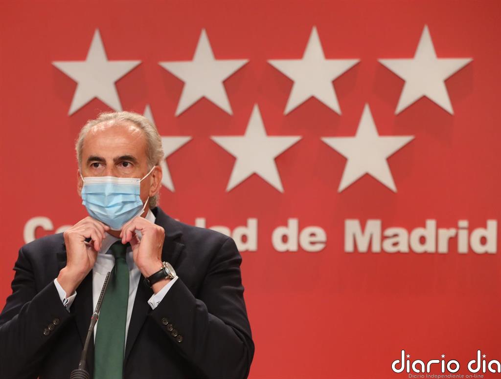 Escudero censura el trato del Gobierno a Madrid: "A otras CCAA con una situación más complicada, a veces les felicita"