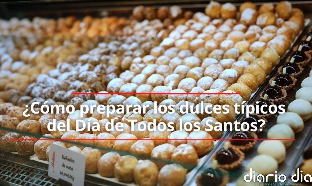 Huesos de santo, buñuelos de viento o panellets: cómo preparar los dulces típicos del Día de Todos los Santos