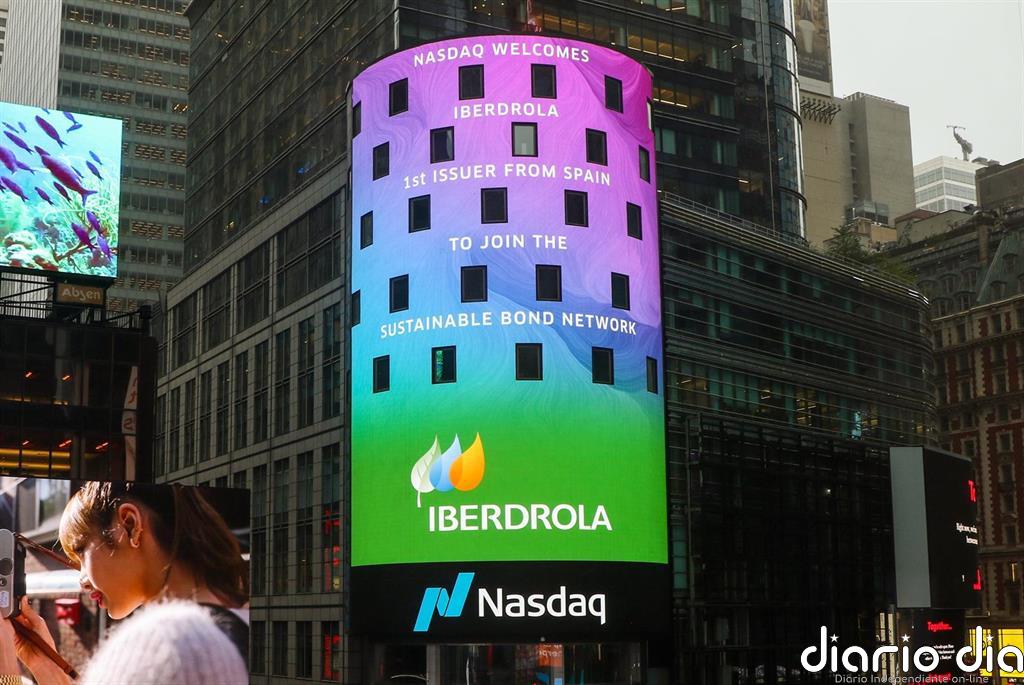 Iberdrola, primer emisor español en unirse a la red de bonos sostenibles del índice Nasdaq