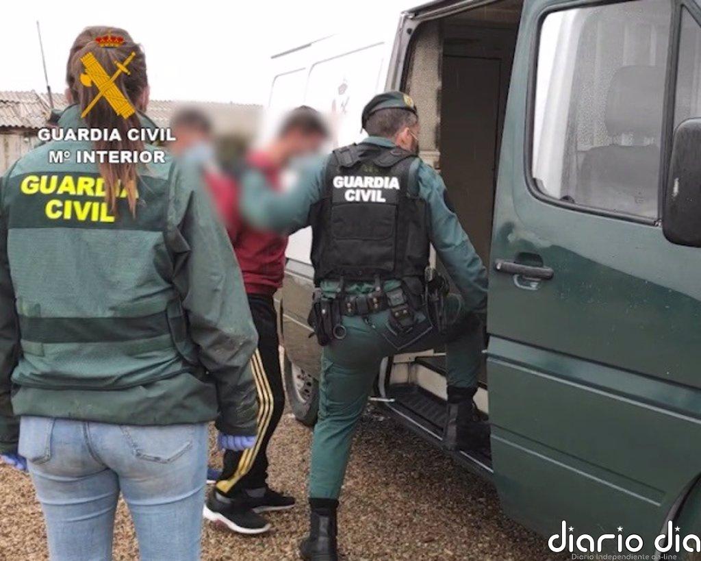 La Guardia Civil detiene en Zamora a seis personas por trata de seres humanos con fines de explotación laboral