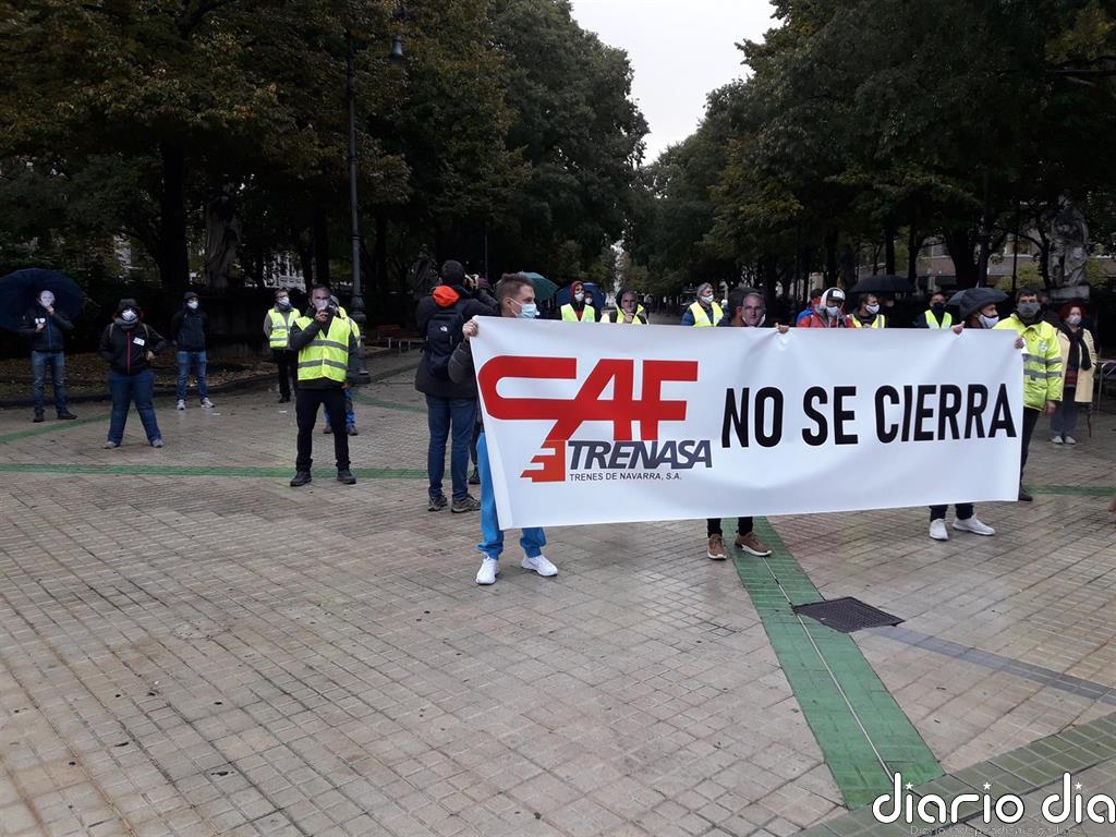 La plantilla de Trenasa suspende la huelga y pone como "línea roja" mantener todos los empleos el 31 de enero