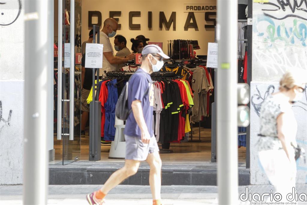 Las ventas del comercio minorista registran en septiembre un incremento anual del 1% en la Región