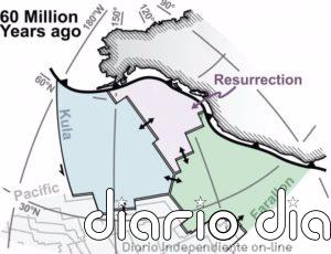 Localizada una placa tectónica desaparecida en el norte de Canadá