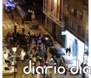 Los disturbios contra el toque de queda en Cantabria se saldan con ocho detenidos y un policía herido
