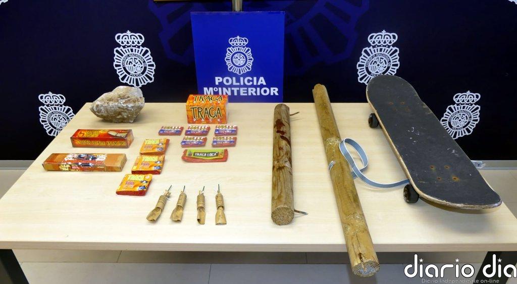 Los disturbios en Cantabria contra el toque de queda se saldan con ocho detenidos y cuatro policías heridos