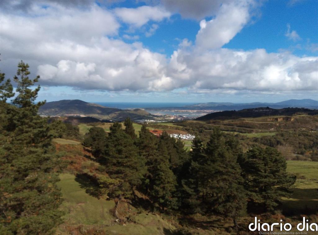 Nubes y muy poca precipitación este miércoles en Euskadi, con máximas de 18 grados