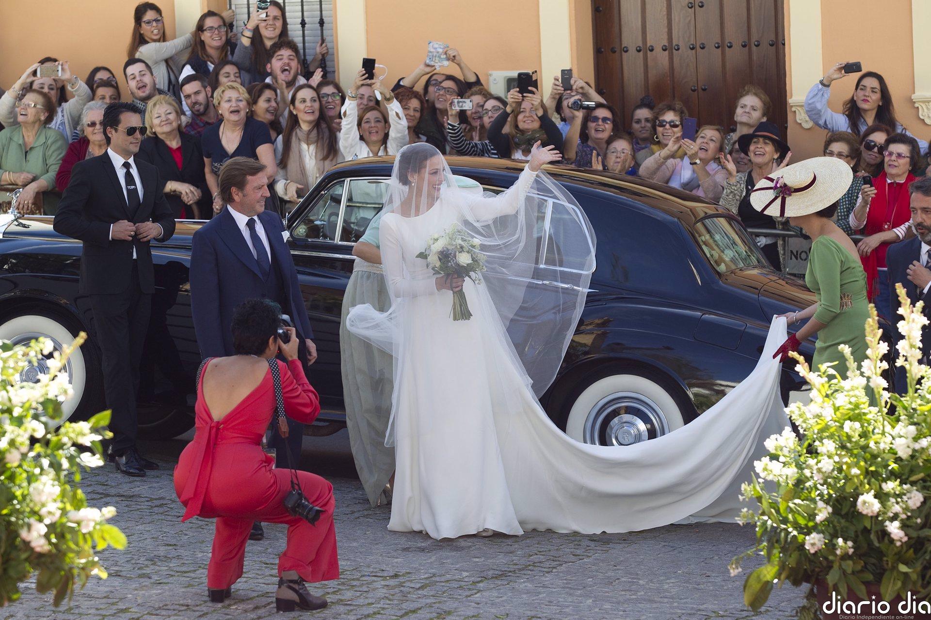 Eva González, el día de su boda