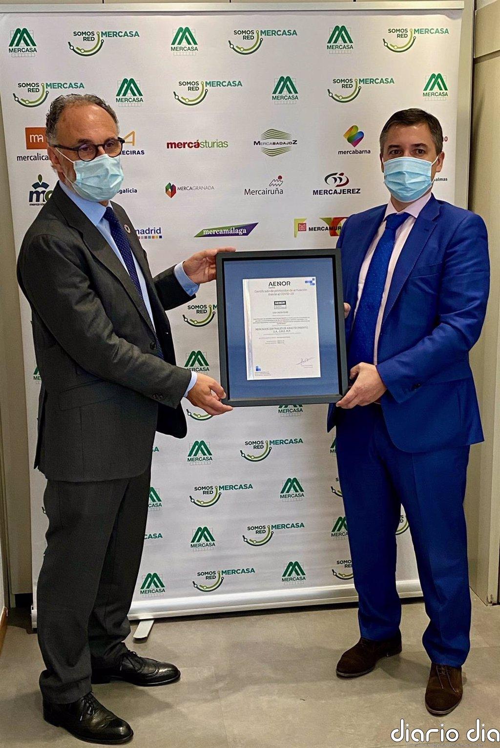 Aenor certifica a seis mercados mayoristas andaluces por sus protocolos ante el coronavirus
