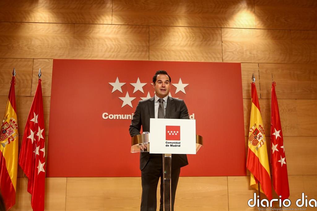 Aguado cree que el cierre de Madrid es un "balón de oxígeno" para su economía y aboga por mantenerlo todo noviembre