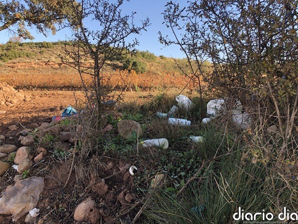 Amigos de la Tierra critica "el estado del punto de carga de agua del camino de Fuenmayor en Huércanos"