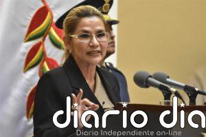 Áñez destaca el control de la pandemia y la consolidación de la democracia en Bolivia en su último mensaje a la nación