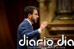 Aragonès lamenta seguir "sin respuesta" de Sánchez a la petición de moratoria de impuestos