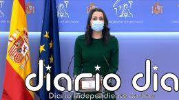 Arrimadas confirma que Cs votará en contra de los Presupuestos por sus cesiones "intolerables al nacionalismo"
