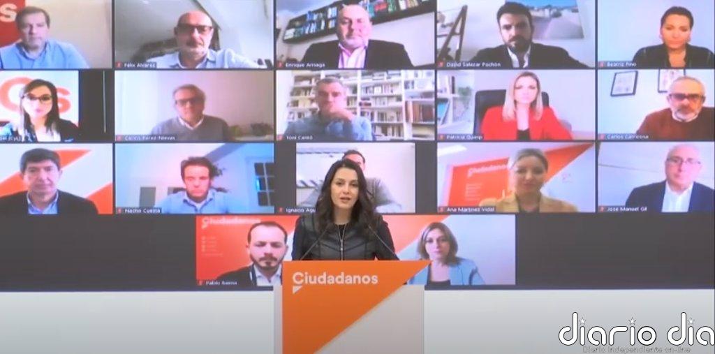 Arrimadas replica a Sánchez: "Lo que no se merecen los españoles es que su futuro lo decidan Otegi y Junqueras"
