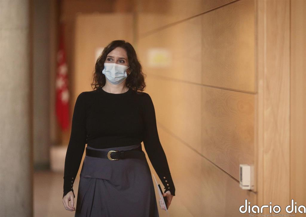 Ayuso traslada su apoyo a los asturianos ante sus datos de coronavirus y se pone a disposición para lo que necesiten