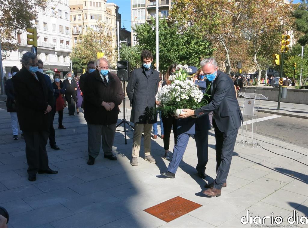 Azcón expresa su "tristeza" por que "los herederos" de ETA" tengan ahora "un espacio en la escena pública"